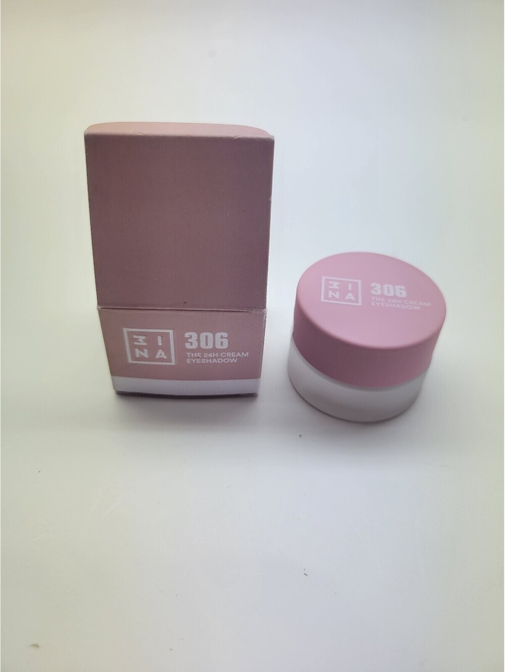 3INA MAKEUP The 24h Cream Eyeshadow # 306 (Light Pink) Vegan Cruelty Free NIB